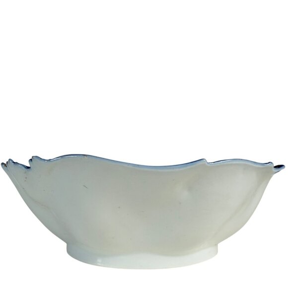 JPF Germany Japanese Geisha Bowl Decorative Porcelain Cobalt Blue Gold Gilt Home - Picture 2 of 15